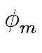 $ \phi_{m}^{}$