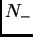 $ N_-$