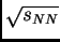 $ \sqrt{s_{NN}}$