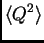 $\displaystyle \<Q^2\>$