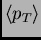 $ \< p_T \>$